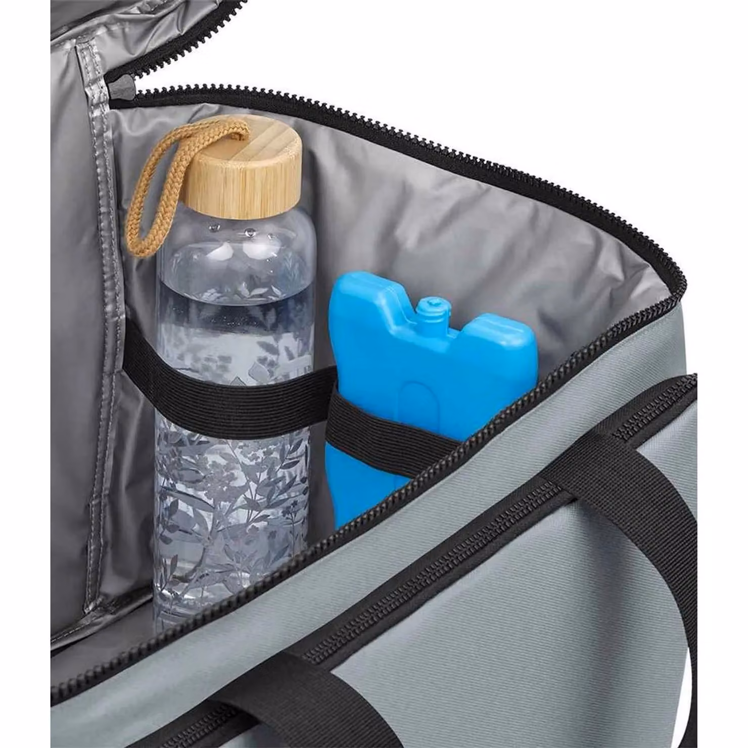 Bagbase Cooler Bag in Grey, W/D/H: 40.0 x 26.0 x 28.0 cm – 2