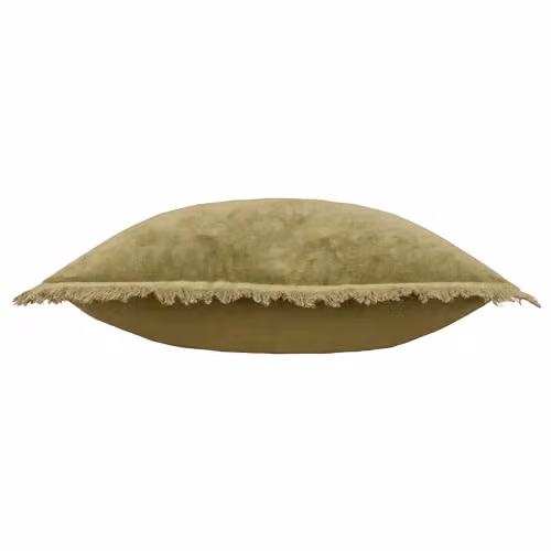 Riva Home Green Cotton Velvet Square Cushion, W/D/H: 45 x 45 x 45 cm – 2