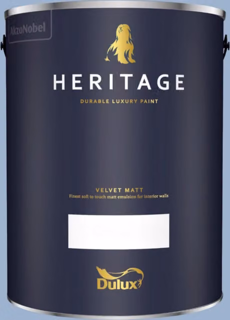 Dulux Trade Heritage Matt Paint in Light Cobalt Blue, 5 l
