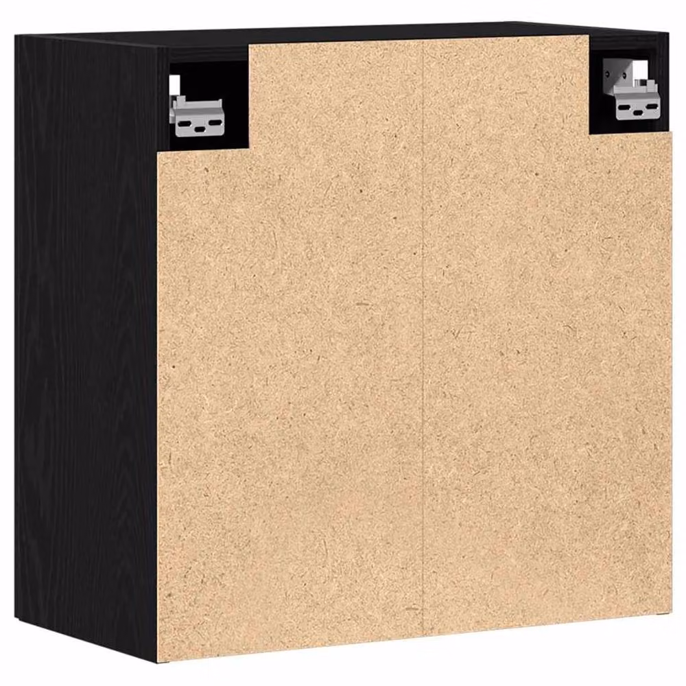 Berkfield Home Black Oak Wall Cabinet W/D/H: 60 x 31 x 60 cm – 5
