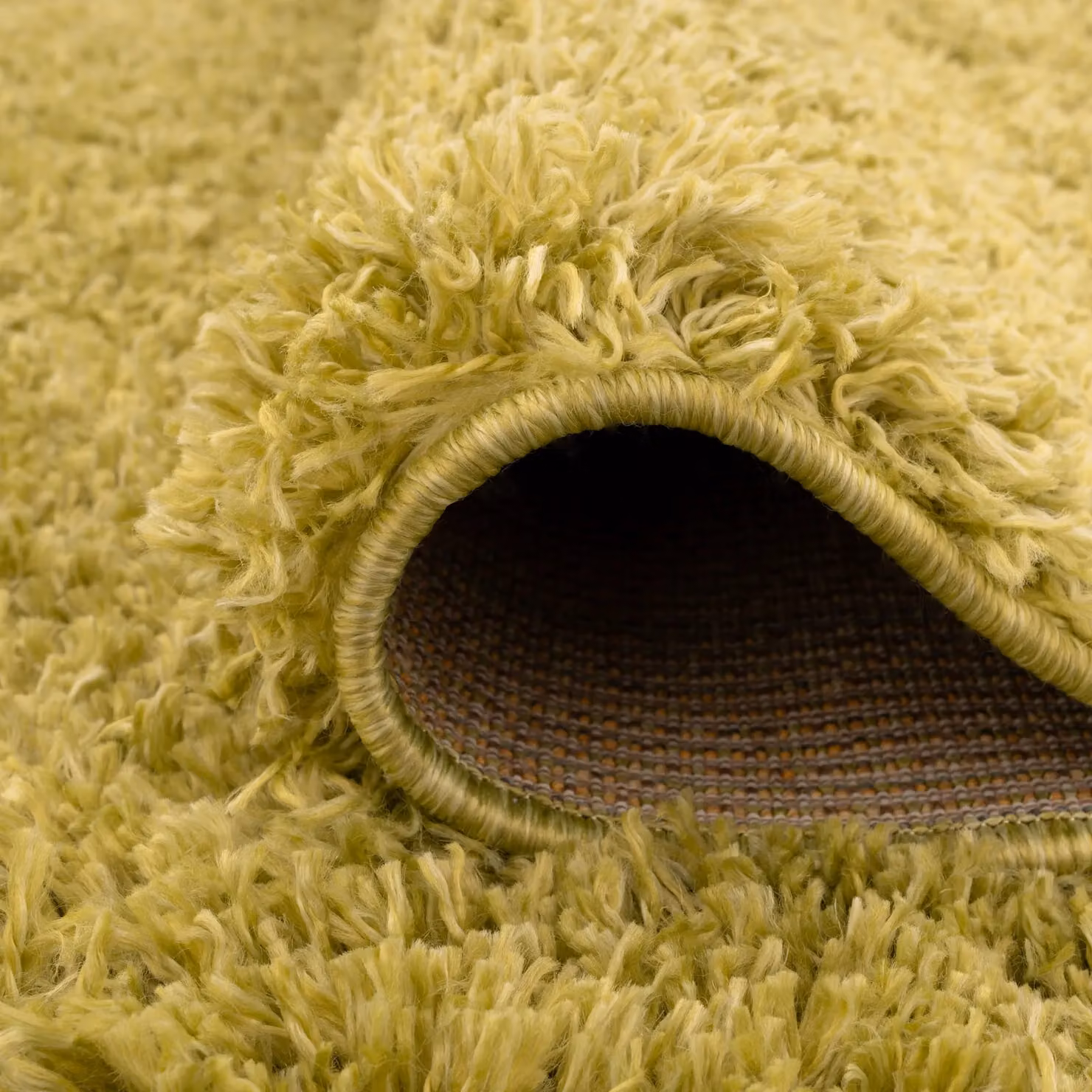 Kukoon Green Soft Fluffy Shaggy Area Rug for Living Room or Bedroom, W: 60 cm, L: 240 cm – 4