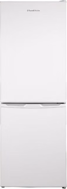 Russell Hobbs Low Frost Freestanding Fridge Freezer in White, 145cm Tall, 174L Capacity – 1
