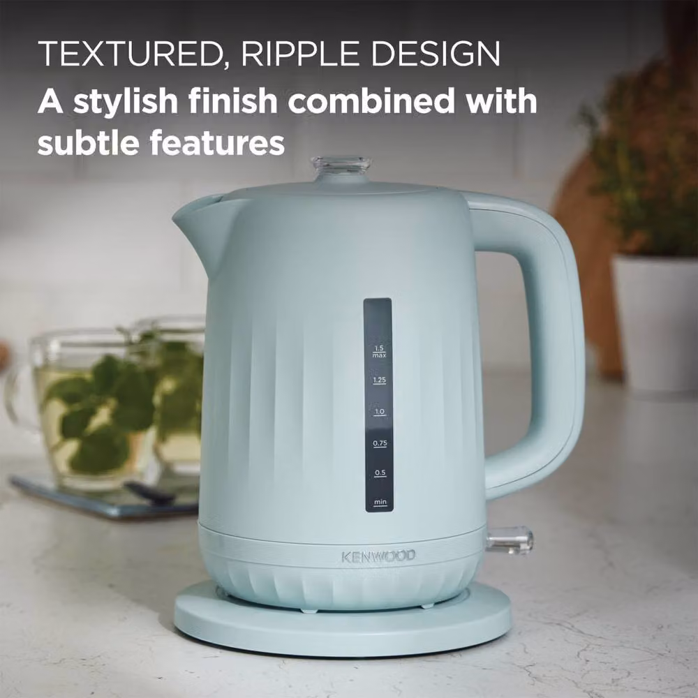 Kenwood Ripple Kettle and 2 Slice Toaster Set in Blue – 2