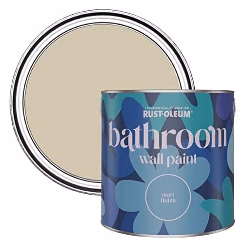Rust-Oleum Neutral Water-Resistant Bathroom Wall and Ceiling Paint, Silver Sage, 2.5 l
