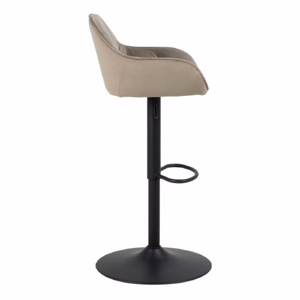 netfurniture Camden Swivel Bar Stool Set of 2 in Beige Velvet – 2