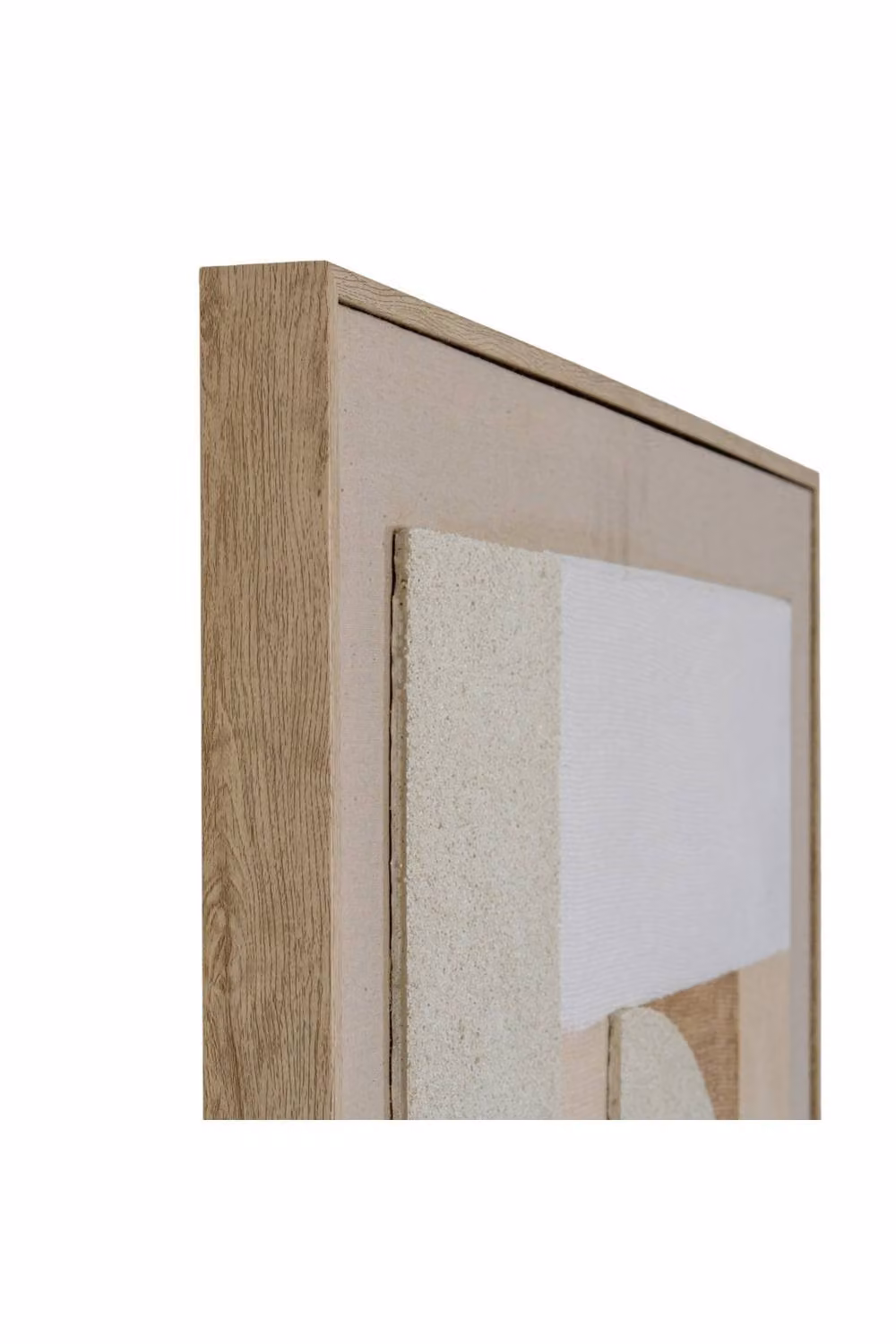 KDMD Lumera Linen Textured Canvas Wall Art in Brown and Beige – 2