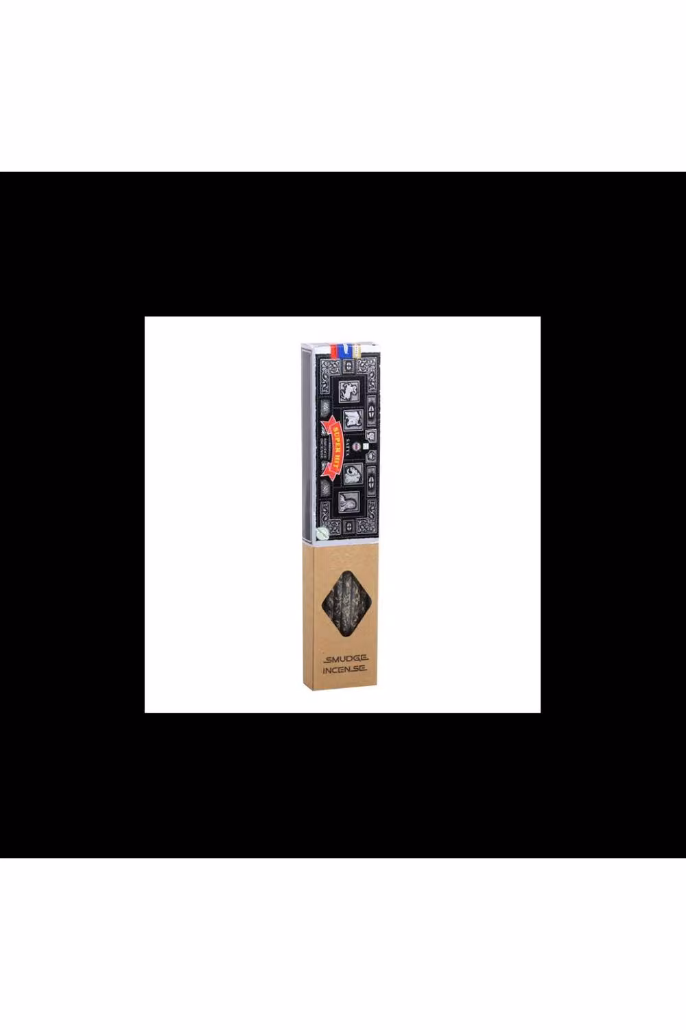 KDMD 12 Pack Satya Super Hit Smudge Incense Sticks, 25g, Black – 2