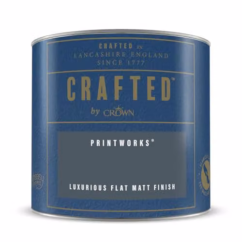 Crown Printworks Matt Emulsion Paint Tester Sample Grey 125ml – 3