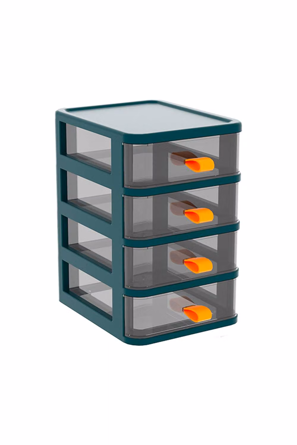 ExtraStar 4-Tier Transparent Green Acrylic Storage Box for Cosmetics and Stationery – 2