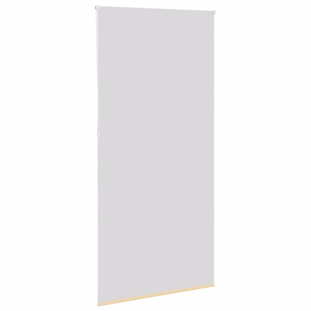Berkfield Home Blackout Roller Blind in Beige, Thermal Insulating Polyester, W: 115 cm, H: 230 cm – 1