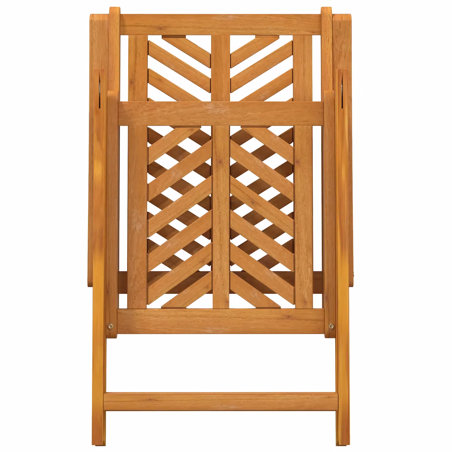Berkfield Home Set of 6 Reclining Acacia Wood Garden Chairs in Brown – 4