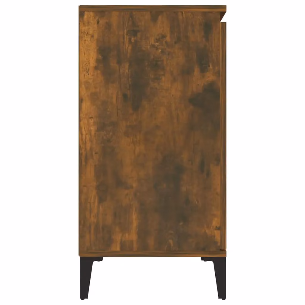 Berkfield Home Smoked Oak Sideboard in Brown, W/D/H: 104 x 35 x 70 cm – 3