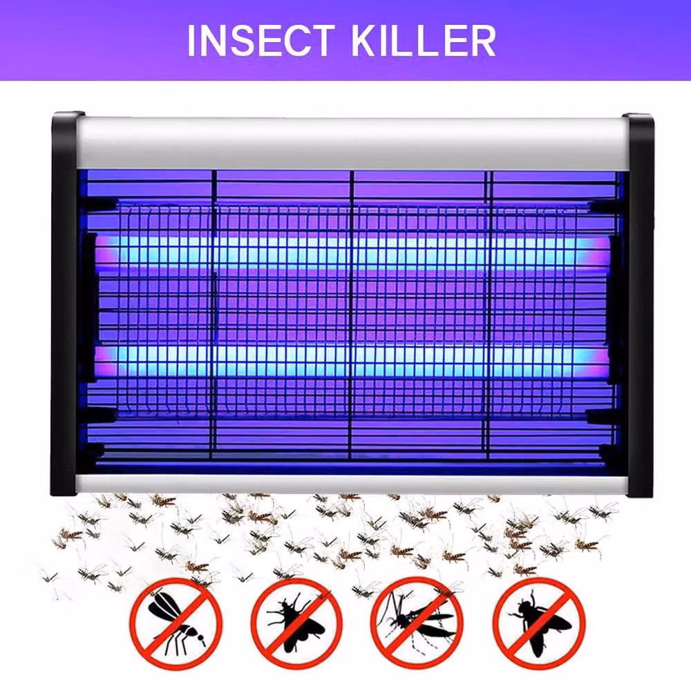 SPETLEK 20W Electric Insect Killer in Silver, 0.6m2 – 3