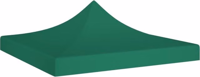 Berkfield Home Party Tent Roof, Green, 3 x 3 m – 1