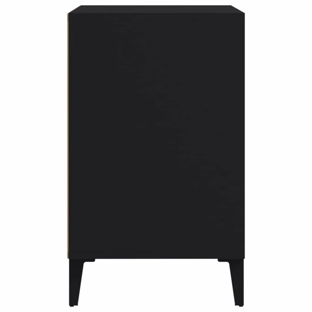 Berkfield Home Industrial Black Shoe Cabinet with Internal Shelves, W/D/H: 102 x 36 x 60 cm – 3