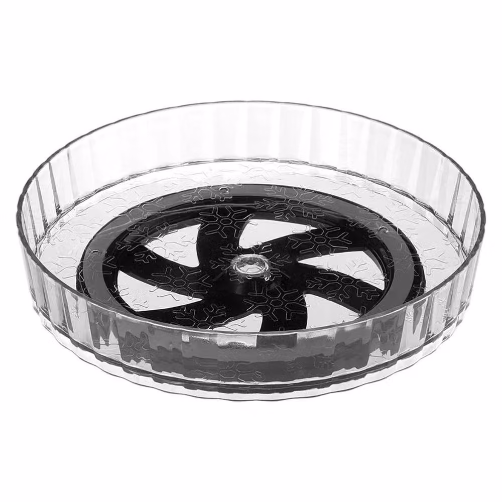FORGEVIO Transparent White Rotating Spice Rack and Seasoning Holder – 2