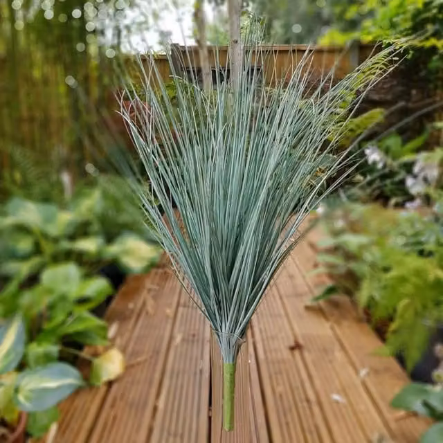 KDMD Multicolour Potted Grass Bush in Green
