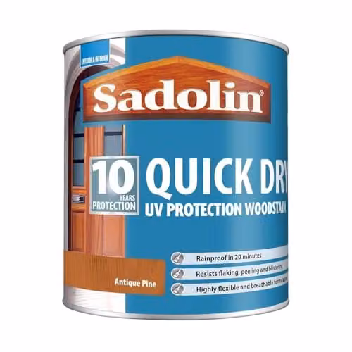 Sadolin Quick Dry Woodstain for Pine, Brown, 1L