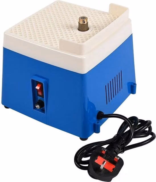 Nordara Blue Portable Mini Benchtop Glass Grinder with 220V Diamond Grinding Tool
