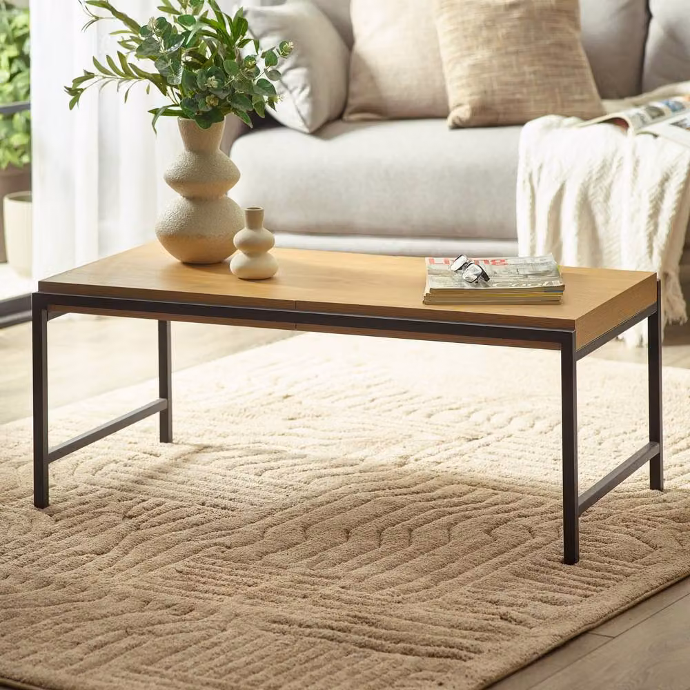 Cheshire Roxburgh 110cm Tray Coffee Table in Light Oak Effect – 2