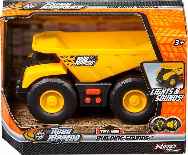 Nikko Yellow Rhino Construction Dump Truck Large Sensory Vehicle