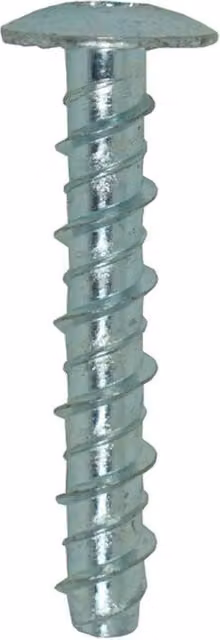 JCP Construction Products Silver Galvanised Pan Head Ankerbolts, 6/8 x 30mm, Box of 100