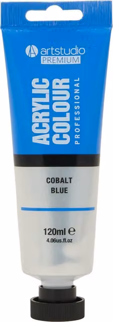 Art Studio Premium Cobalt Blue Acrylic Paint for Professionals