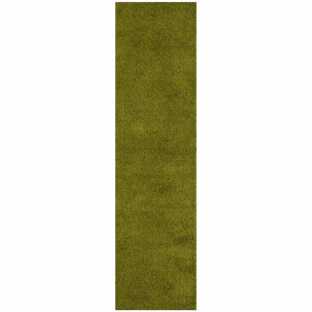 THE RUGS Green Plain Soft High Pile Shaggy Rug, W: 240 cm, D: 340 cm – 4