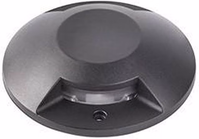 Faro Loth Outdoor LED Recessed Ground Light, Black, 2x 6W, 3000K, IP67