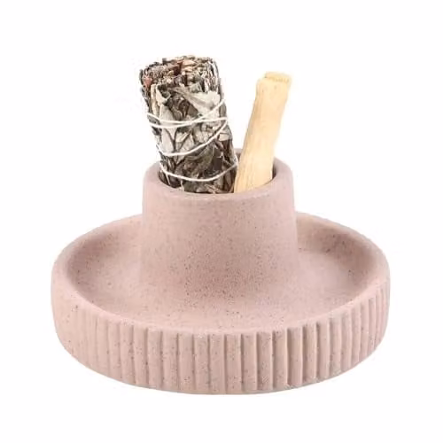 Something Different Ribbed Smudge Bowl in Beige
