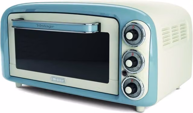 Ariete Vintage Style 18L Electric Mini Oven in Blue – 2