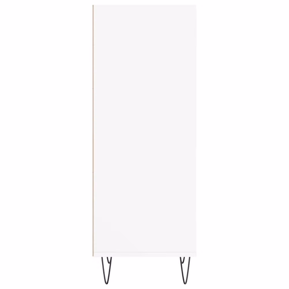 Berkfield Home White Classic Wall Mounted Sideboard, W/D/H: 34.5 x 32.5 x 90 cm