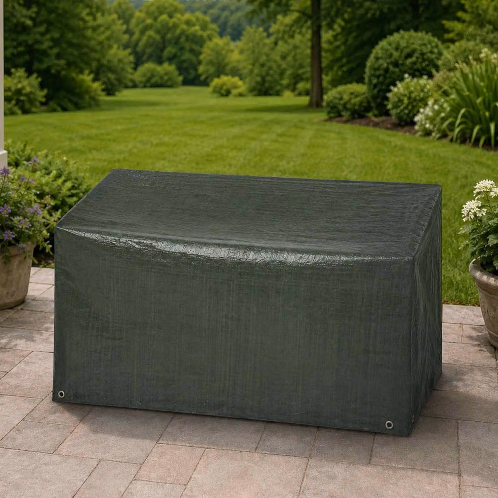 Oypla Waterproof 3 Seater Garden Bench Cover, Green, 182.88 cm – 2