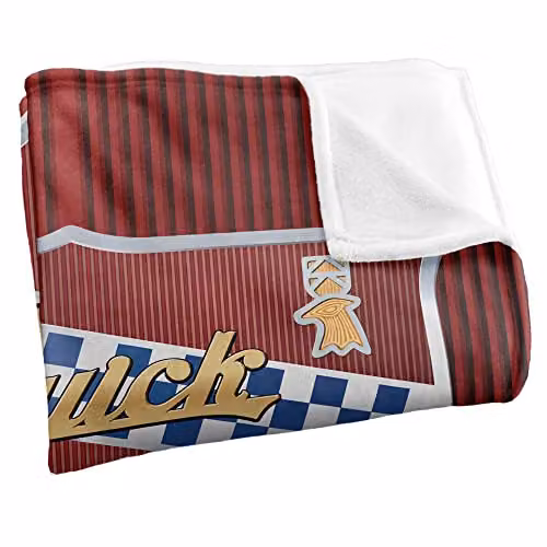 Trevco White Buick Emblem Silky Touch Super Soft Fleece Throw Blanket W/D/H: 152 x 127 cm – 2