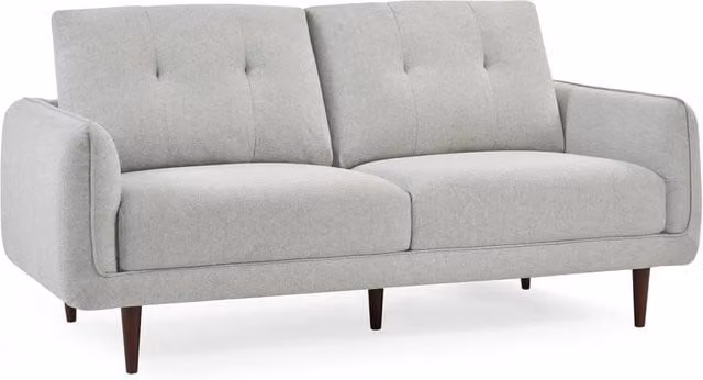 Cheshire Remy 3 Seater Modern Fabric Sofa in Grey – 1
