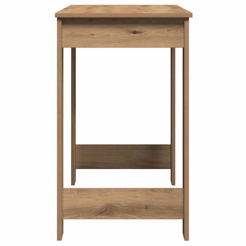 Berkfield Home Artisan Oak Writing Desk in Brown, W/D/H: 100 x 45 x 75 cm – 3