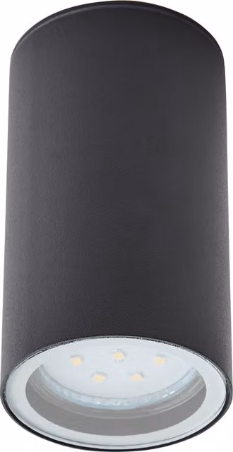 Litecraft Kenn Modern Anthracite Outdoor Flush Ceiling Light