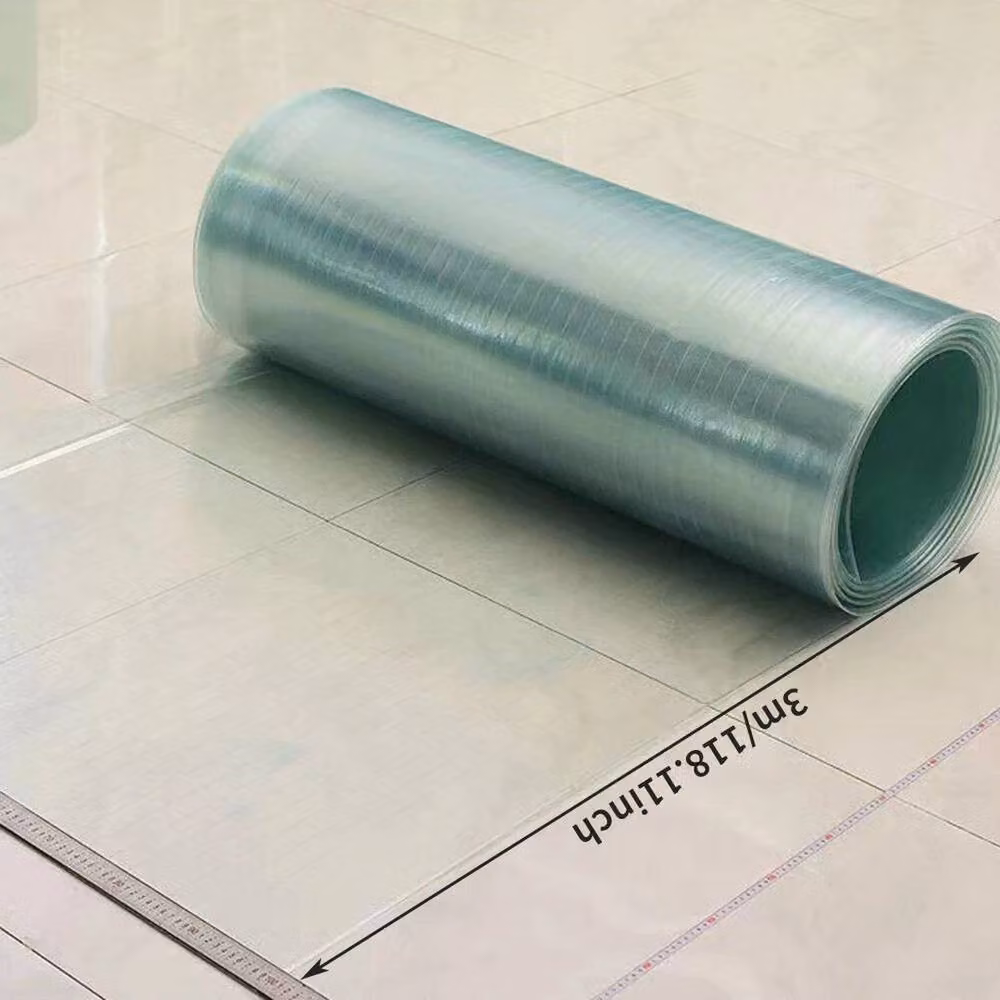 FLAVORA Transparent UV Protected Polycarbonate Roofing Sheets, W: 52 cm, L: 1000 cm – 2