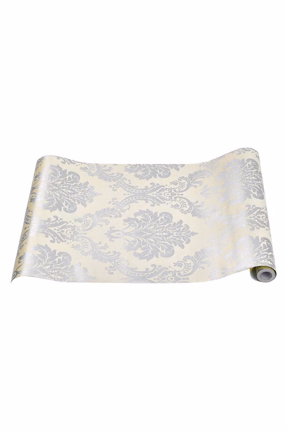 Living and Home Retro Floral Textured Self-Adhesive PVC Wallpaper Roll, Beige, W/H: 45 cm x 5 m – 2