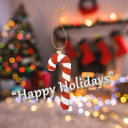 VFM e-Store Red Striped Glass Hanging Candy Cane Christmas Tree Ornament, H x W x D: 15.8 x 6.0 x 2.1 cm – 4