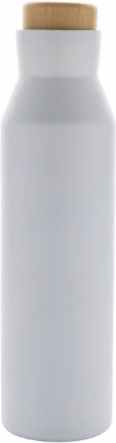 XD Design Gaia Stainless Steel Vacuum Insulated Water Bottle, 600ml, White