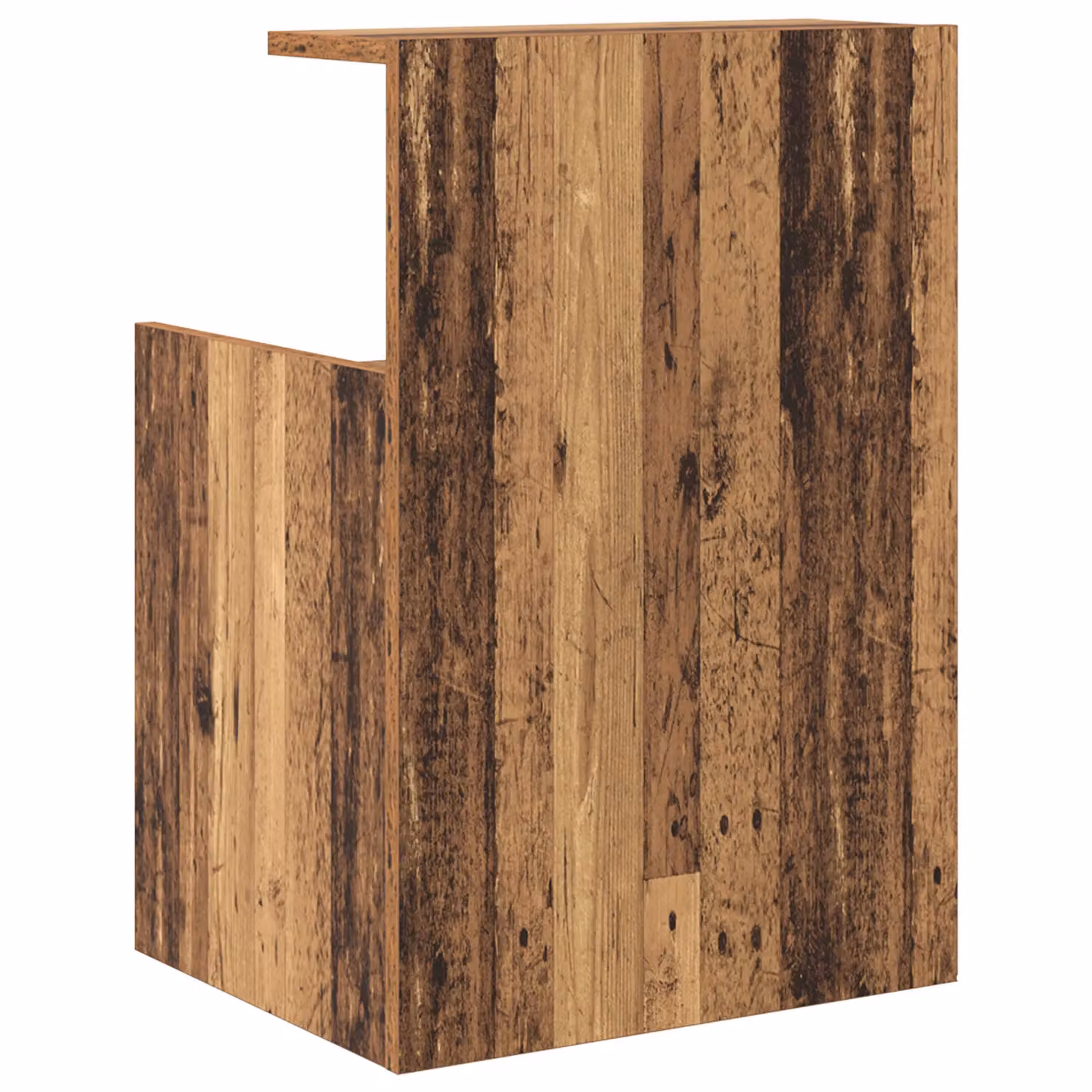 Berkfield Home Bedside Tables 2 Pack in Brown Old Wood, W/D/H: 40 x 35 x 60 cm – 7