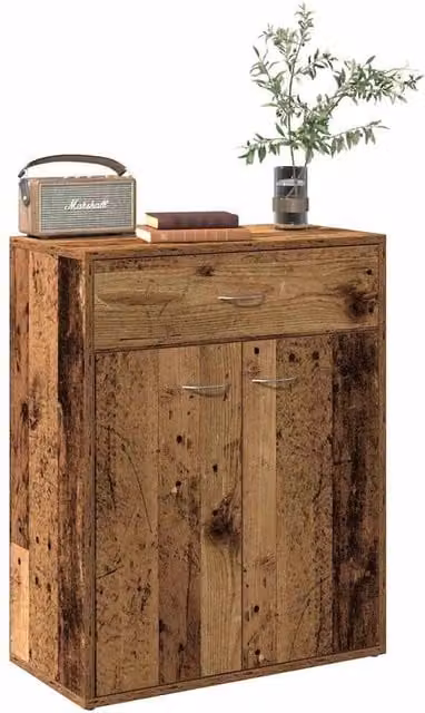 Berkfield Home Classic Sideboard in Brown Engineered Wood W/D/H: 60 x 30 x 75 cm