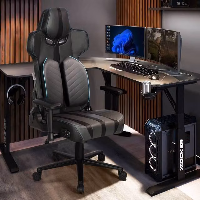 X Rocker Chorus Gaming Chair with Audio in Black