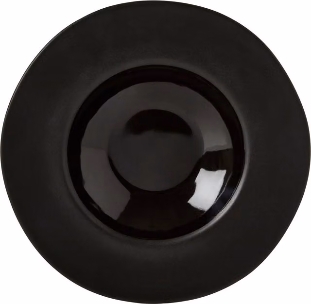 Orsina Hygge Black Stoneware Pasta Bowl