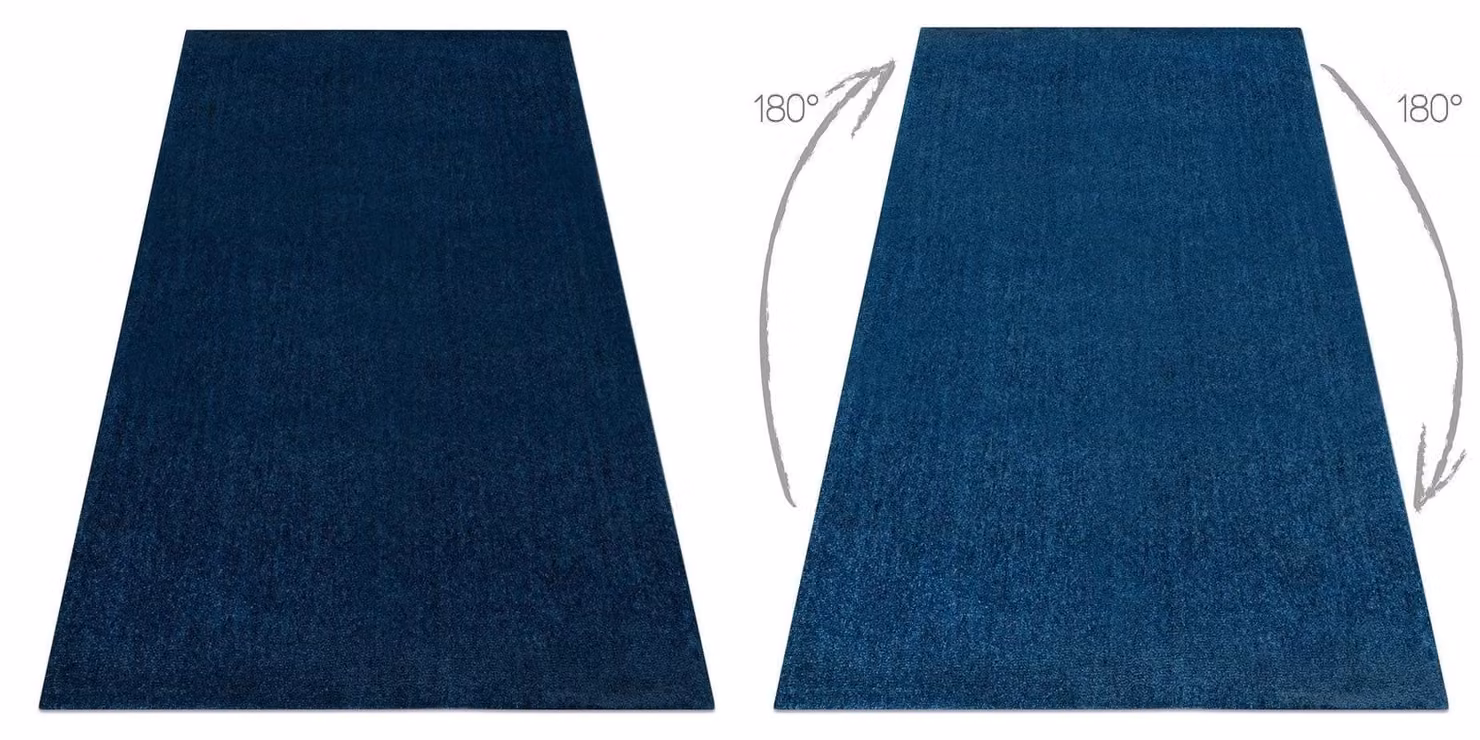 RugsX Latio Blue Rectangular Washable Modern Rug, W: 80 cm, L: 150 cm – 2