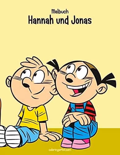 Hannah und Jonas 2: Volume 2 Colouring Book by Createspace