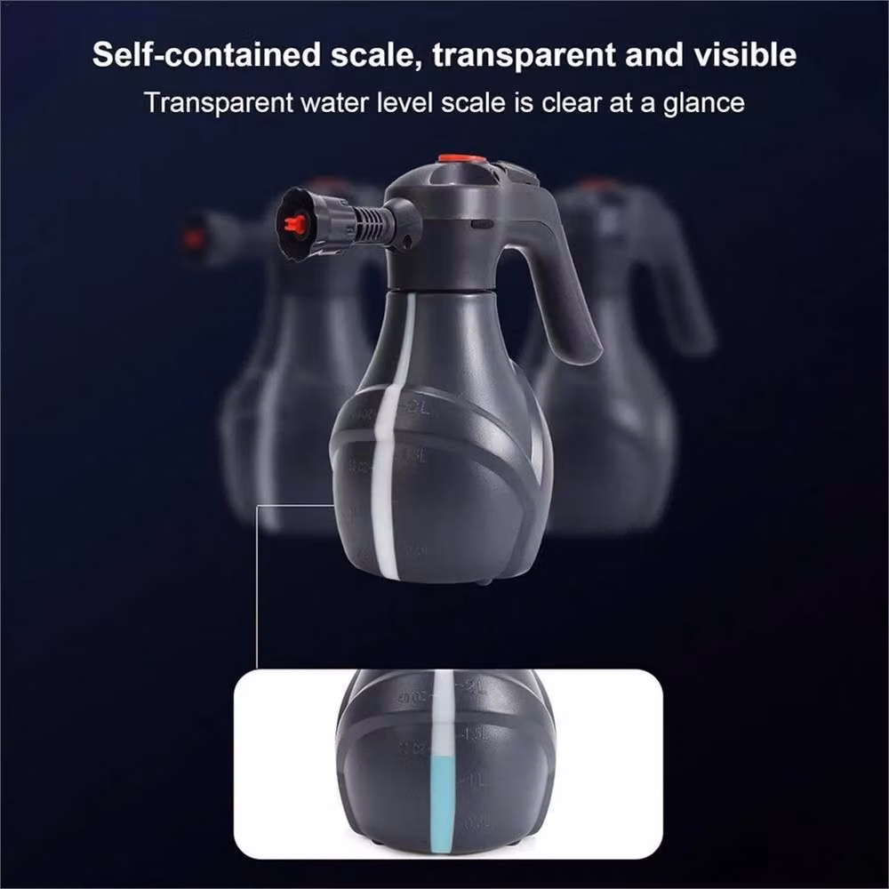 FLAVORA Rechargeable Electric Garden Sprayer Bottle in Black – 7