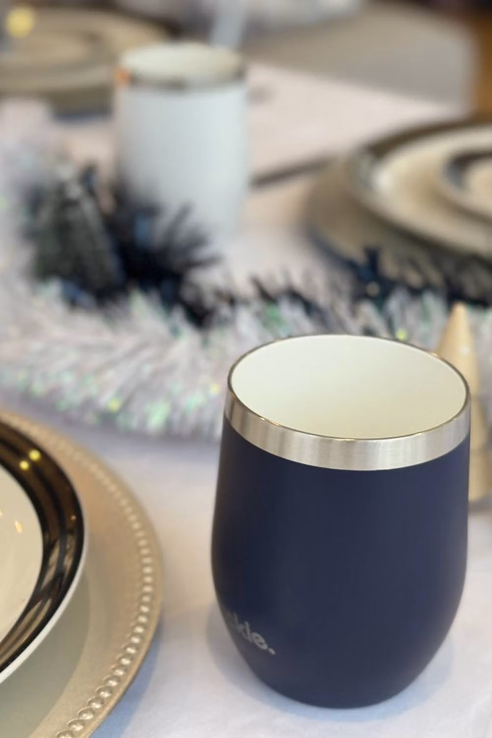 Pickle Picnic Stainless Steel Tumbler in Blue – 2