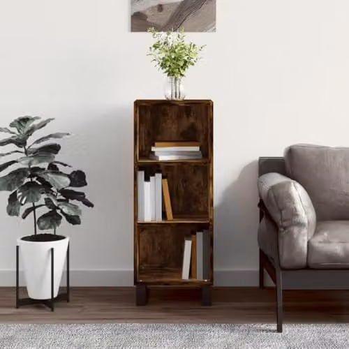 vidaXL Sideboard in Brown, W/D/H: 34.5 x 32.5 x 90 cm – 2